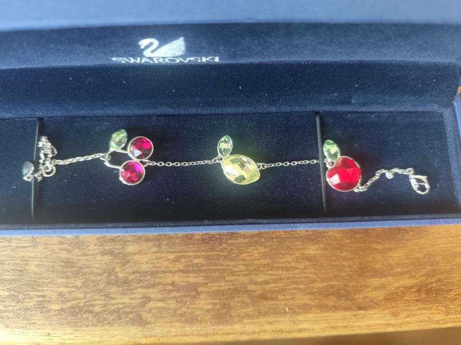MEGA Okazja! Nowa Bransoletka Swarovski - Komplet Prezentowy