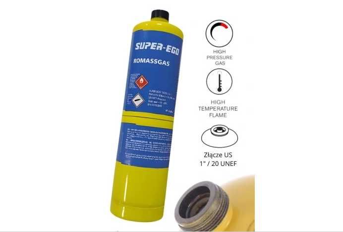 MAPP GAS SUPER EGO Butla z gazem MAPP Romassgas kartusz do palnika