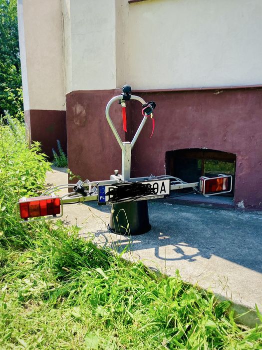 Bagażnik rowerowy/  na 2 rowery / na hak/ odchylany/ EUFAB