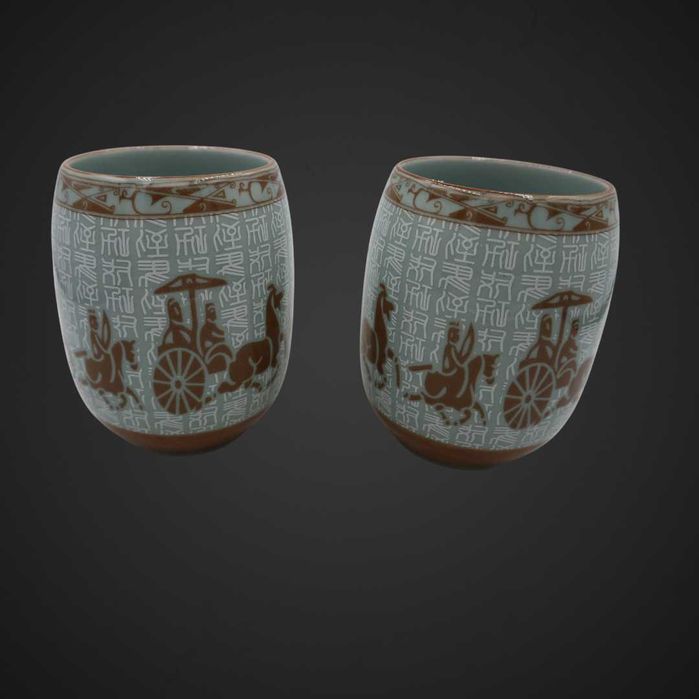 Czarki ceramiczne stylu chińskiej dynastii Han b5/111652