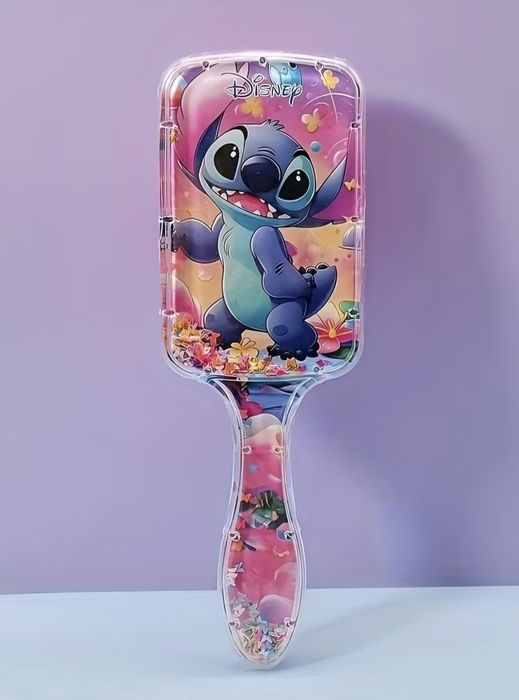 Szczotka do włosów Disney Stitch koraliki/cekiny prezent okazja.