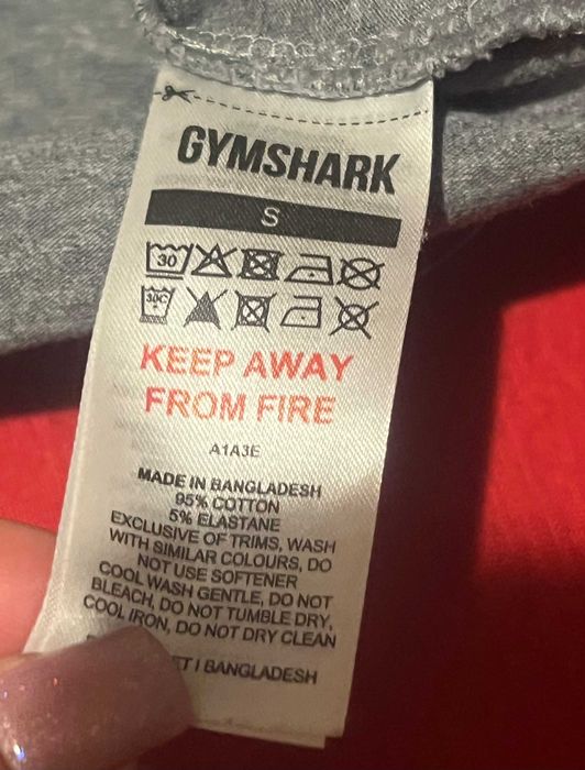 Футболка Gymshark Essential Oversized в ідеалі S/M