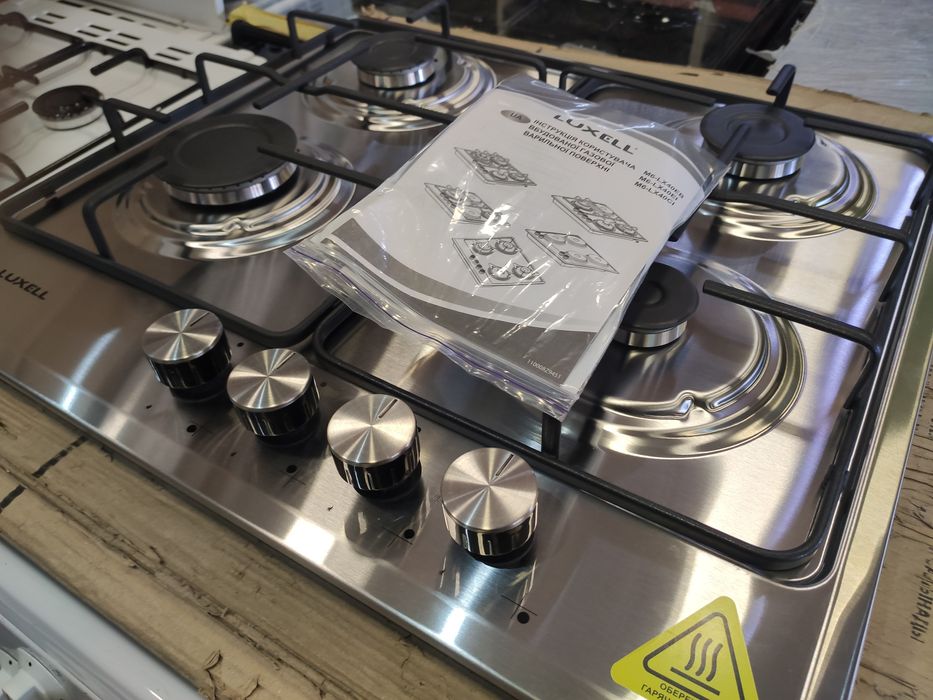 Варочная газовая поверхность KUMTEL Турция нержавейка