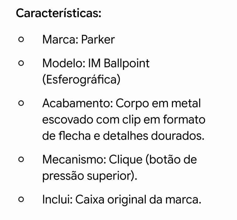 PARKER - Esferográfica