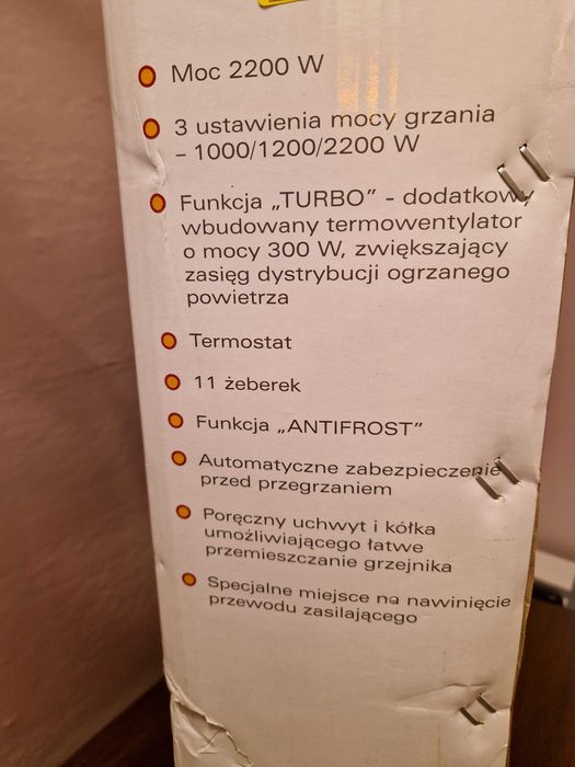 Grzejnik Olejowy HB