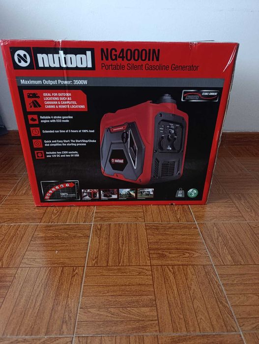 Gerador silencioso novo 3500w