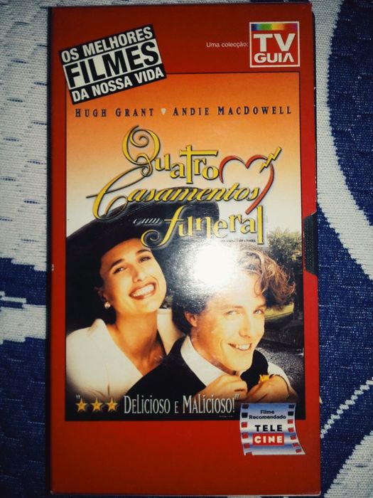 Cassetes Filmes Titanic O Gladiador Quatro Casamentos Um Funeral Novas
