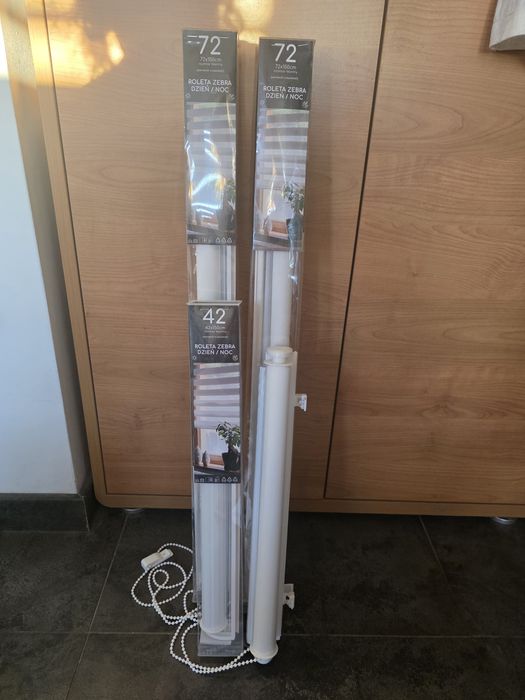 Rolety 72x150 cm i 42x150 cm