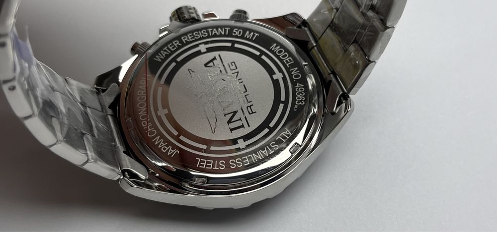 Invicta 49363, чоловічий годинник зі сталевим ремінцем, інвікта