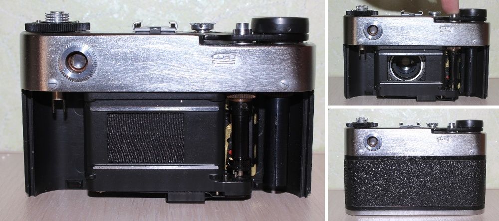 Фотоапарат "ФЭД 5" + шкіряний футляр