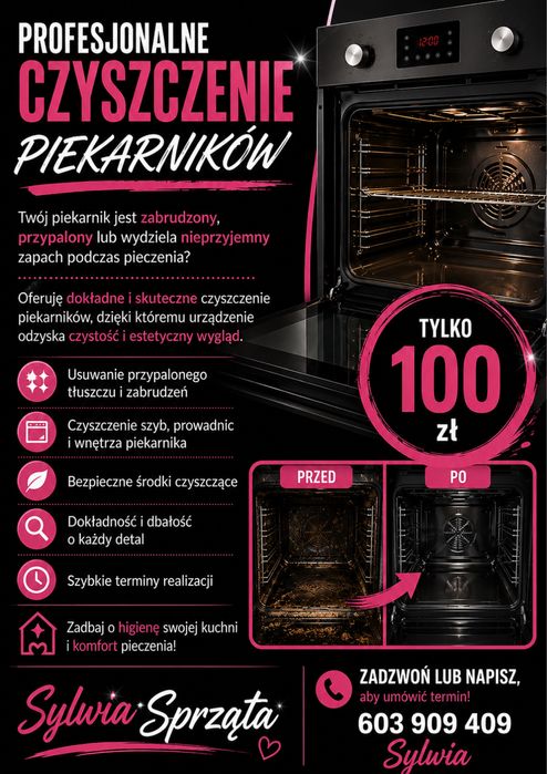 Czyszczenie Piekarników