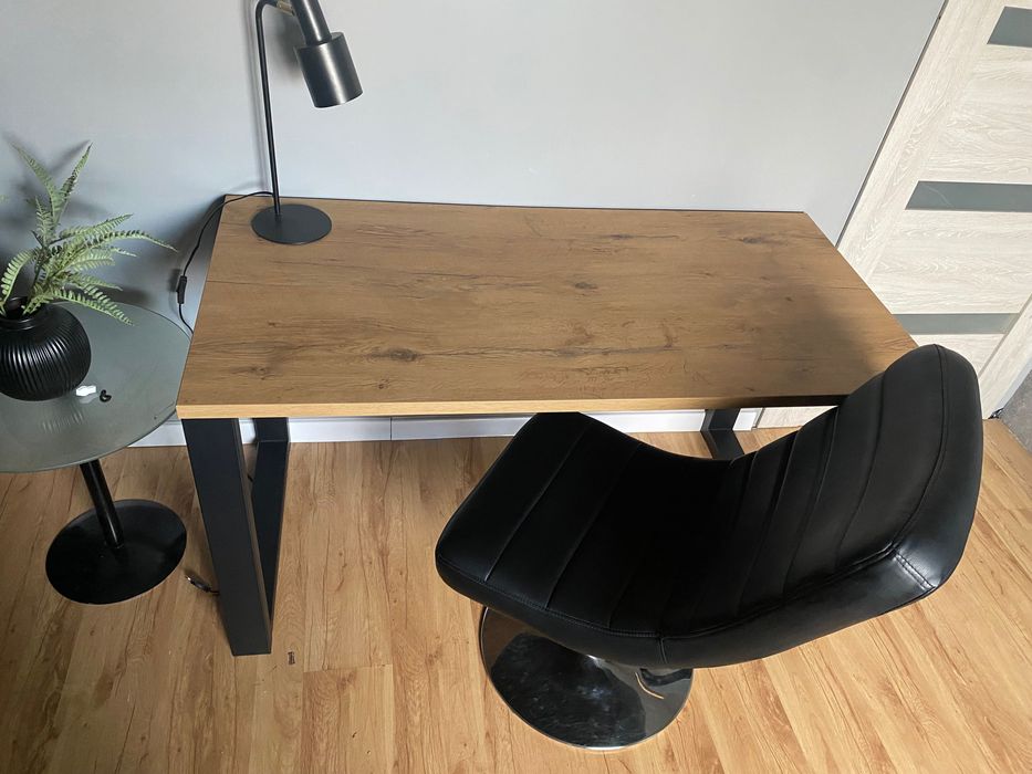 Biurko stół loft metalowe nogi industrial stelaż
