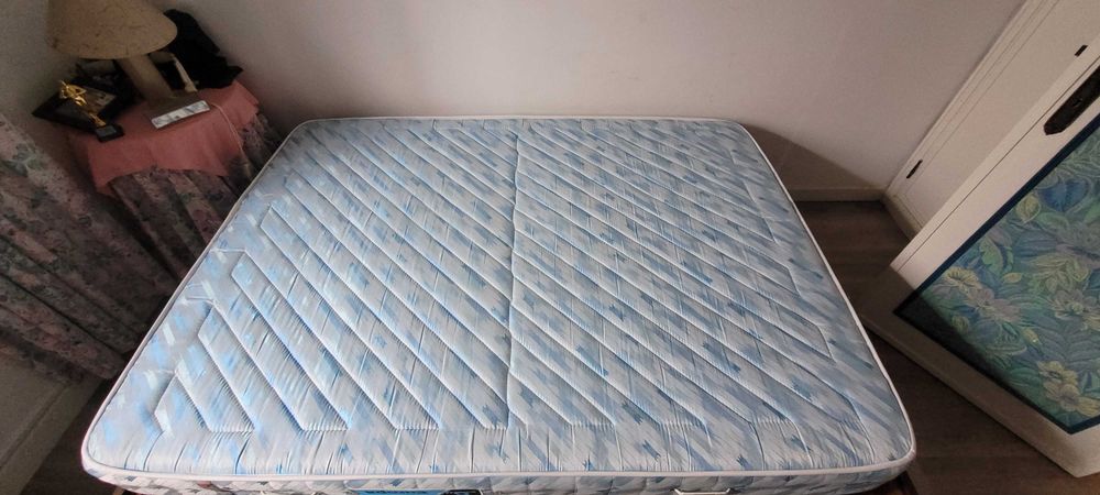 estrado cama mais colchão