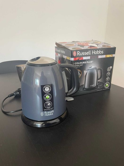 Chaleira elétrica Russell Hobbs Colours Plus 1L – Nova, nunca usada