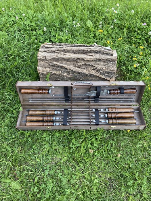 Прдарунок для чоловіка набір шампурів