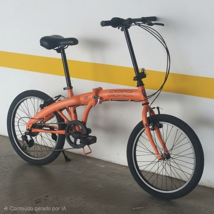 Bicicleta Berg Easy 10 dobrável