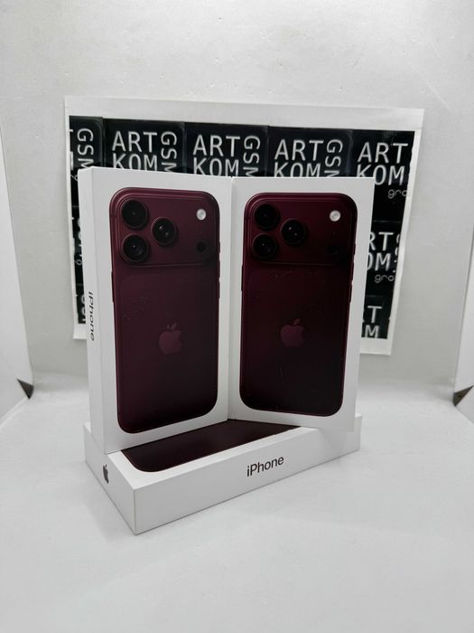 NAJTANIEJ od ARTKOM NOWY iPhone 18 Pro 256GB Burgund 5900zł Mega OKazja!