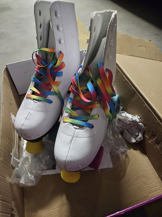 Wrotki Raven regulowane Iris White  39-42