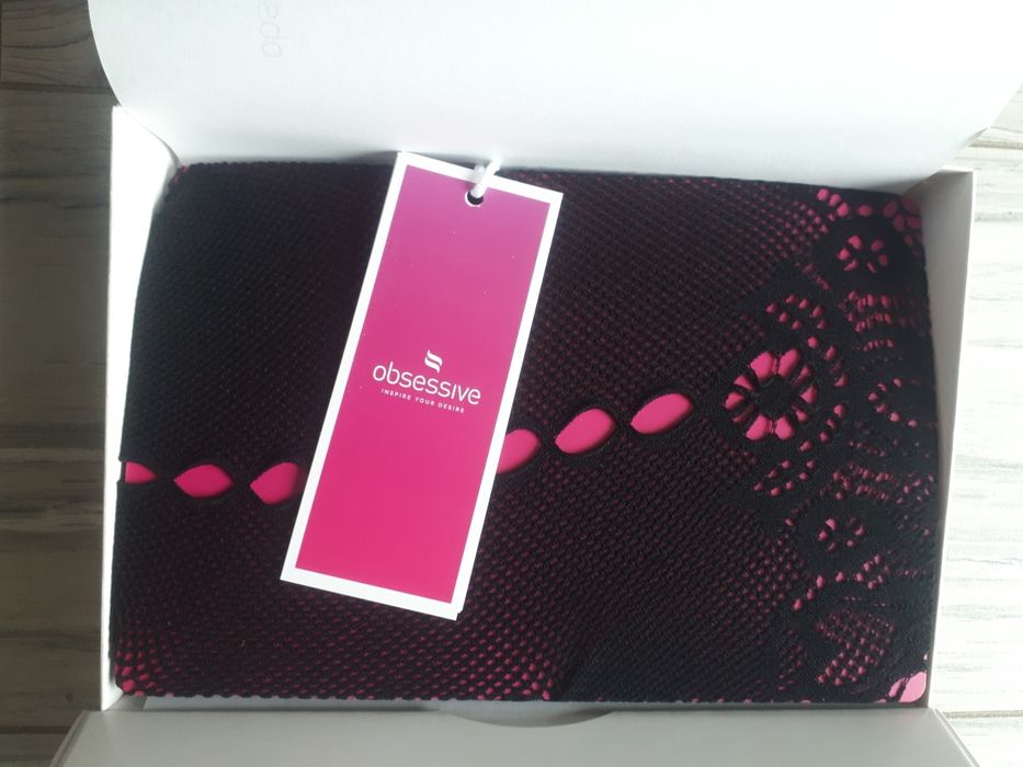 Bodystocking S M L sexi bielizna Obsessive