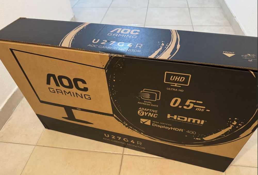 Monitor AOC 4K 160Hz + 1080P 320Hz