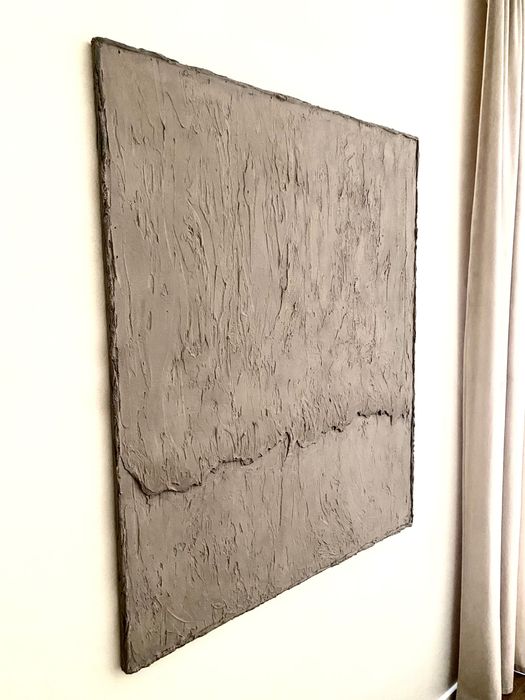 Obraz strukturalny 120x100 cm japandi
