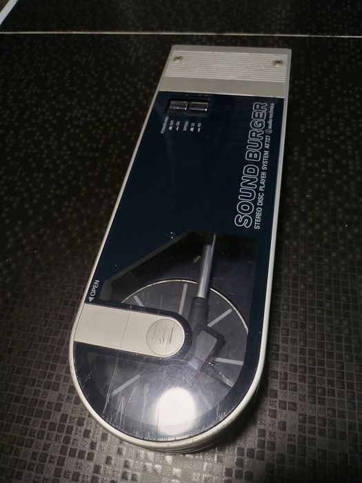 Gira discos Áudio _technic AT_727 Sound Bürger vintage raro