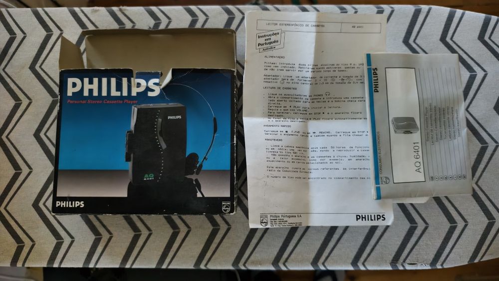 Walkman leitor de cassetes  Philips