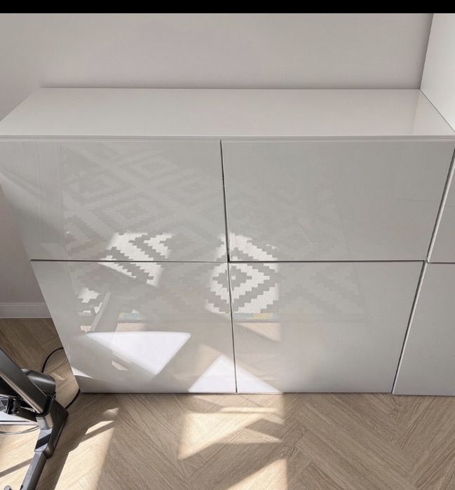Szafka biala ikea 120x40x105