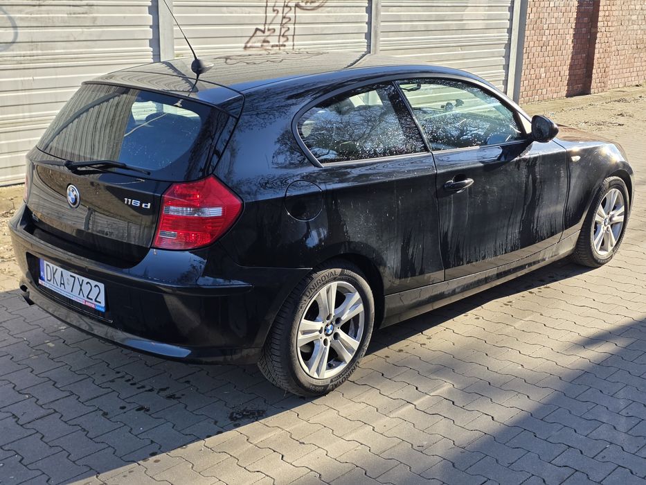 BMW E81 116D Tempomat klima grzane fotele rorzad  nowy + serwis