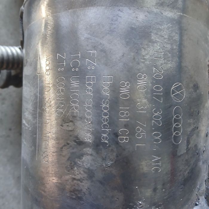 Filtr dpf audi a4 b9 lift 8w 2.0ntfsi 22 rok