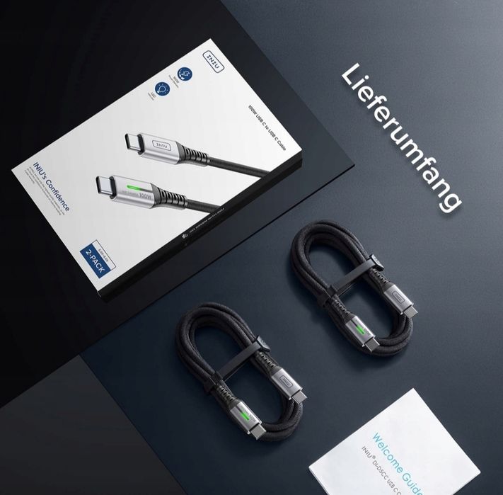 2-pack kabel do ładowania USB-C-USB-C