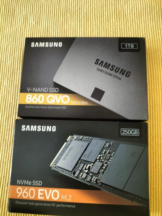 1.25TB SSD Samsung *pack 1SSD Sata 1tb +1 SSD M2 250Gb Cascais E ...