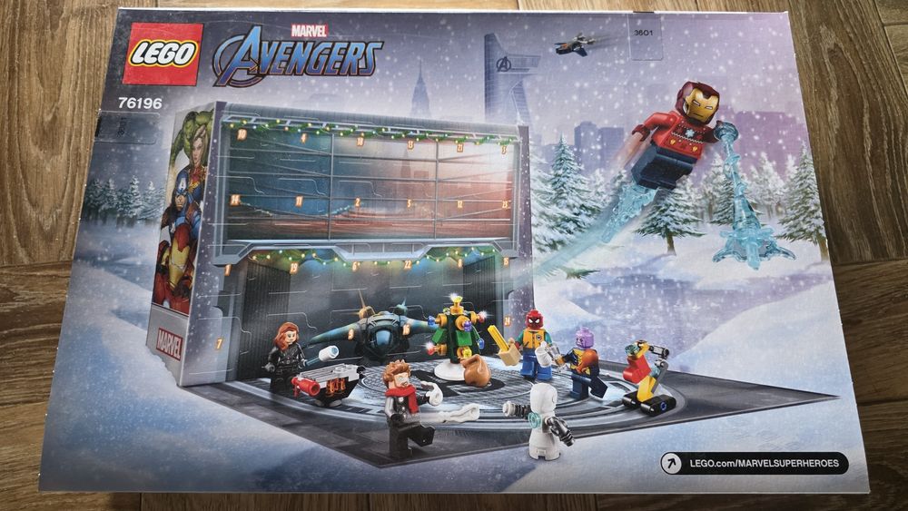 Lego 76196 kalendarz adwentowy Avengers