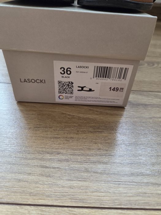 Sandały damskie Lasocki rozmiar 36