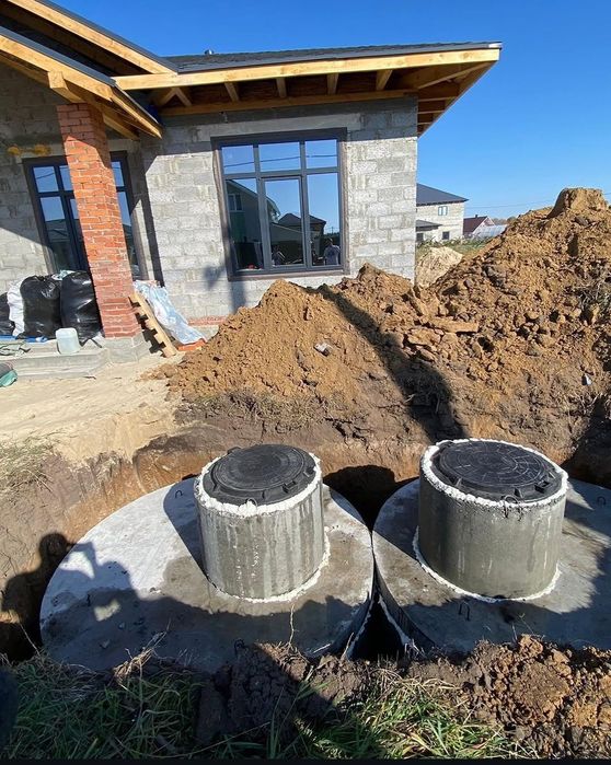 ВСТАНОВИМО СЕПТИК ЗА 1 ДЕНЬ! Каналізація Вигрібна яма Дренаж Траншеї