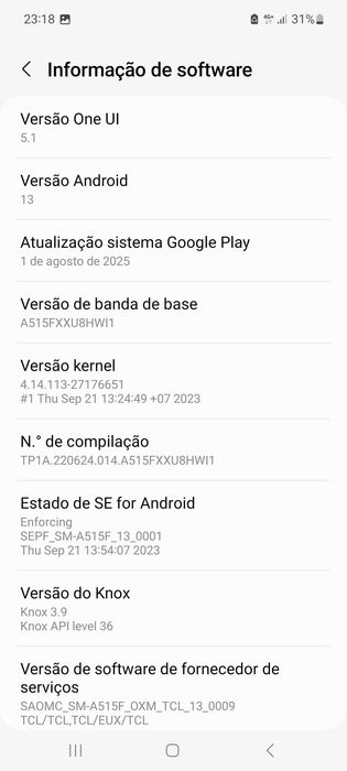 Samsung A51 como novo