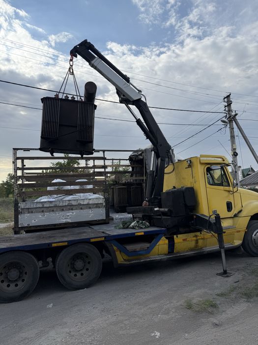 Кран манипулятор эвакуатор с лебедкой