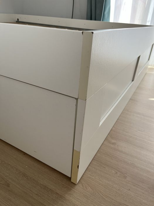 Cama Brimnes Ikea + Estrado Luroy