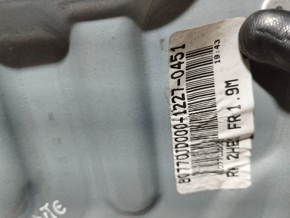 MECANISMO MOTOR VIDRO PORTA FRENTE DIREITA NISSAN QASHQAI 80770JD00A