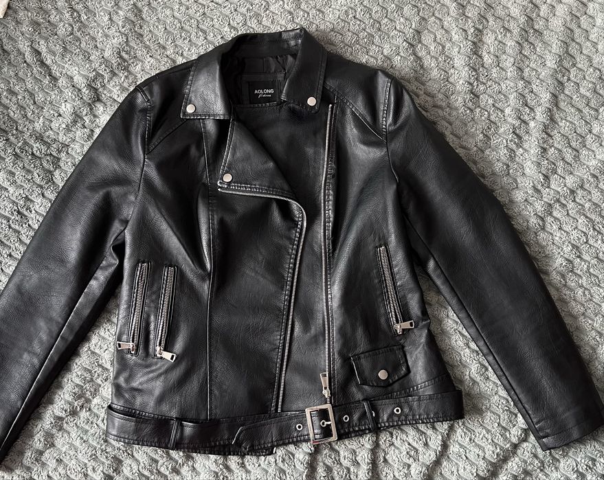 Косуха/ кожана куртка/ жіноча косуха/ стильна куртка