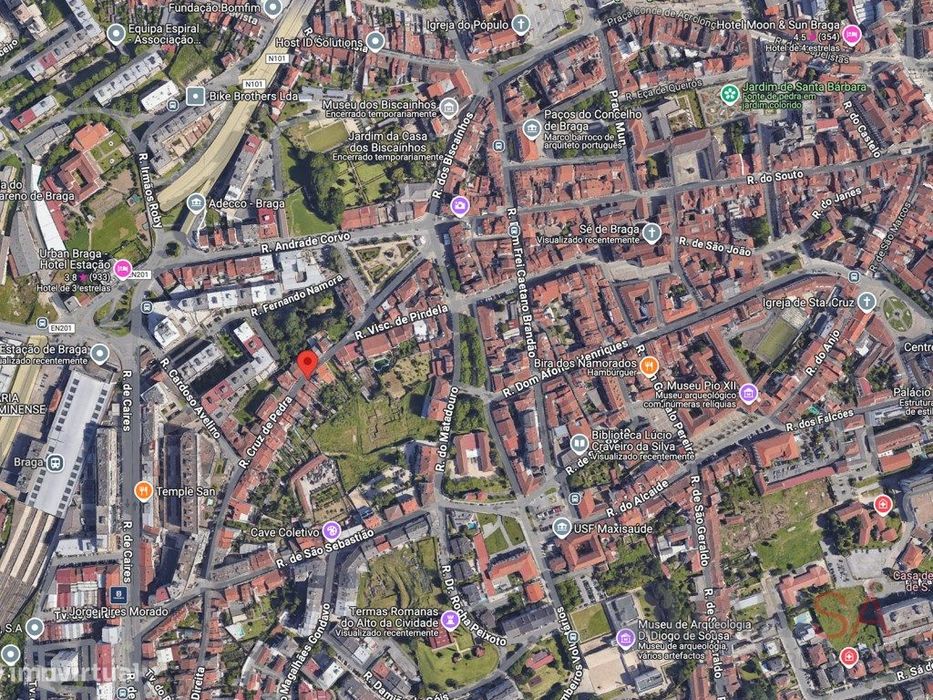 Apartamento T1 novo em Maximinos, a 100m do centro histórico de Bra...