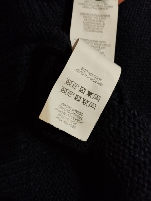 Светер новорічний темно-синій,жіночий,розмір 14/16 на 50-52розмір