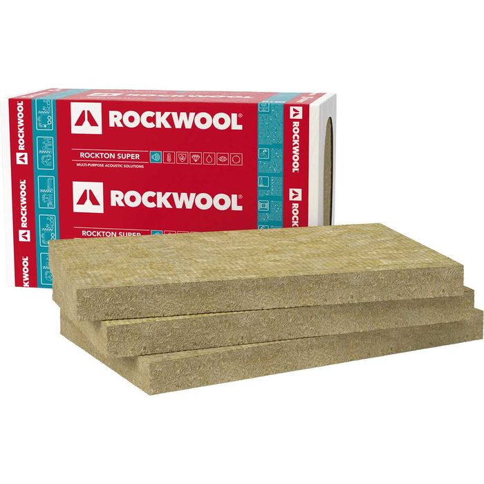 Wełna mineralna w płytach Rockton Super 7 cm 035 Rockwool Transport