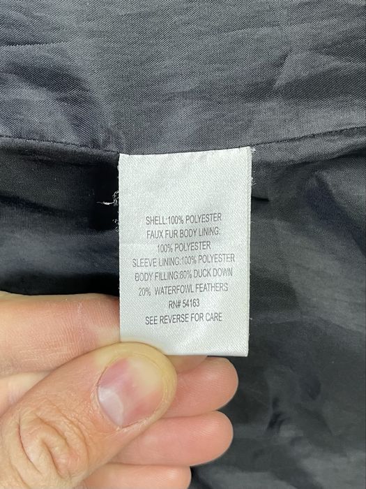 Calvin Klein куртка пуховик L размер женская черная оригинал