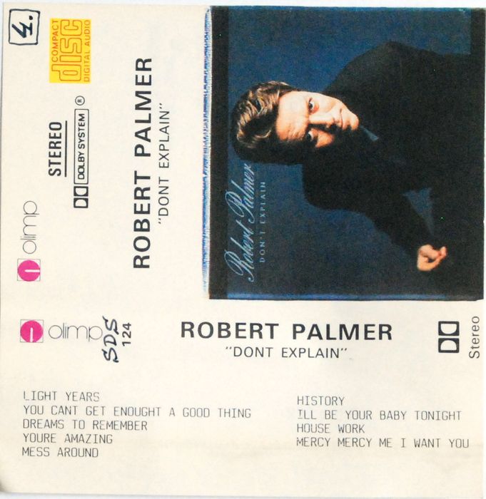 Robert Palmer - Don't Explain (kaseta)