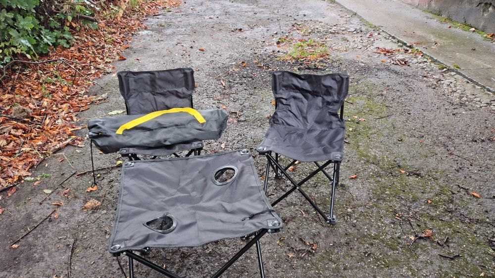 Туристичні меблі стіл і 2 стільці