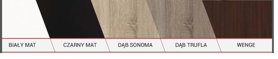 Szafa Przesuwna Garderoba VEGAS 1 180cm 4kol 10dni DOSTAWA