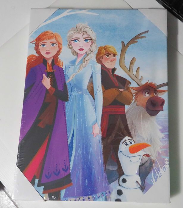 Quadro Disney Frozen 2 (Stronger Together) 30x40cm NOVO e SELADO