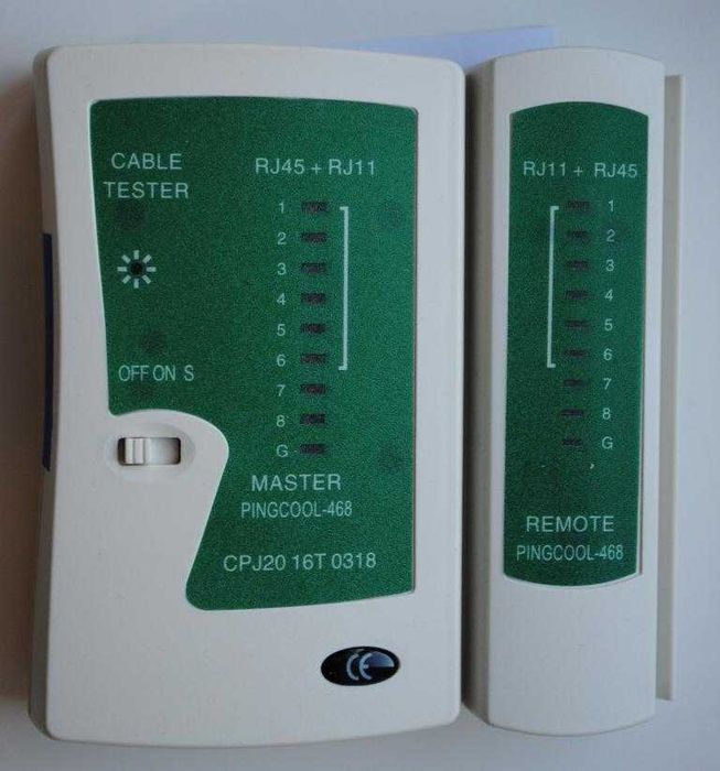 Тестер кабельний Pingcool LM-468 RJ-11/RJ-45