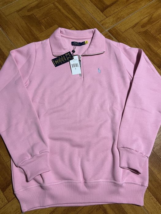Camisola com fecho rosa da Ralph lauren - tamanho M
